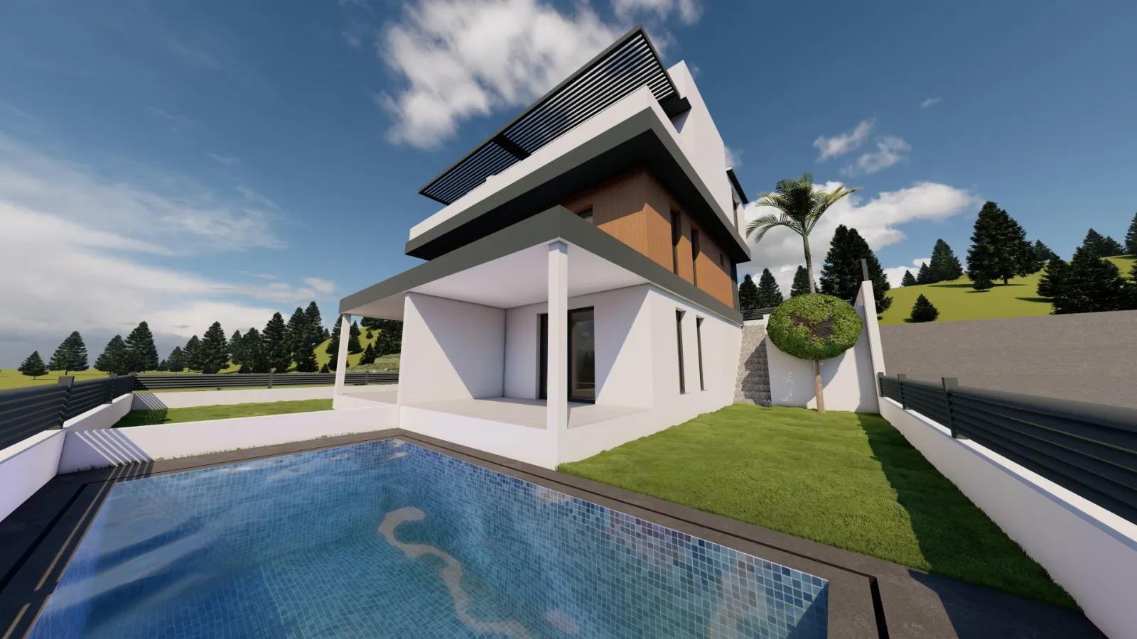 Seferihisar Atatürk Stadtteil Projekt Fertig, Voll Meerpanorama Kauf 352 Grundstück