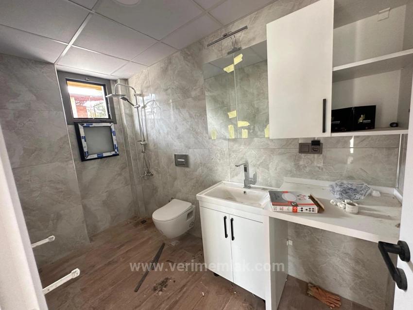 Moderne Eckvilla Auf Einem Grundstück In Payamlı, Seferihisar Zu Verkaufen | 2+1 Villa Mit Baugenehmigung.