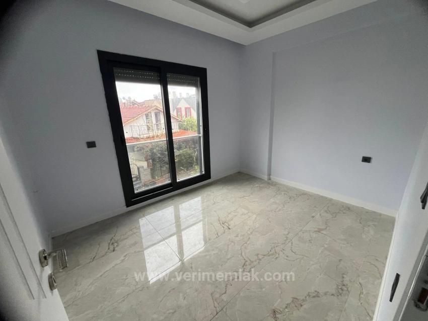 50 M Vom Meer Entfernt In Özdere Orta Mahalle! Modernes Design, Brandneue 3+1 Villa