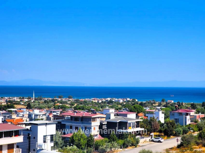 3+1-Zimmer Villa Zu verkaufen in Atatürk Bz. Seferihisar Doğanbey - 170 m²