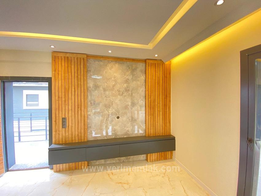 Moderne Luxusvilla (3+1 Zimmer) Zum Verkauf Im Viertel Menderes Çukuraltı: Uneingeschränkter Meerblick