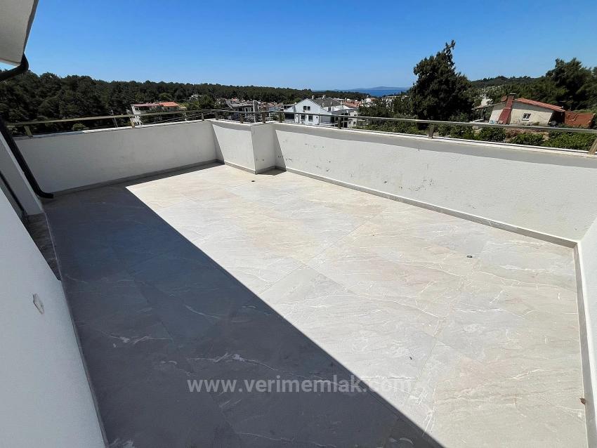 Moderne 3+1 Villa Zum Verkauf In Özdere Çukuraltı, Nur 600 Meter Vom Meer Entfernt!