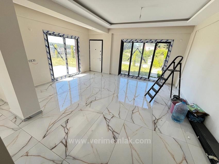 Moderne 3+1 Villa Zum Verkauf In Özdere Çukuraltı, Nur 600 Meter Vom Meer Entfernt!
