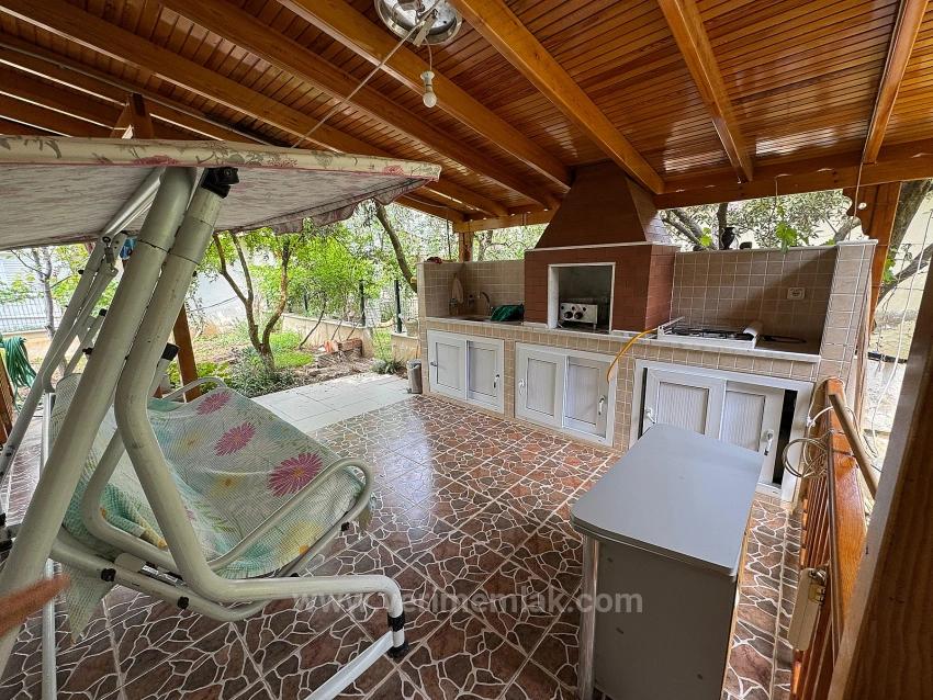 Freistehende Villa Mit 3+1 Schlafzimmern Und Großem Garten, Ohne Zusätzliche Kosten, Im Viertel Cumhuriyet, Seferihisar