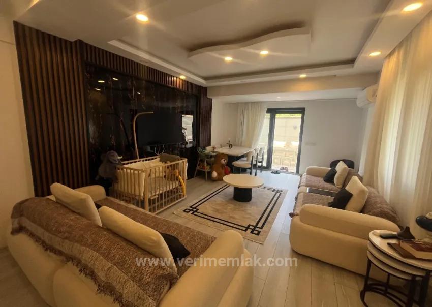 3+1 Villa Mit Großem Garten, 900 M Vom Meer Entfernt, In Özdere Çukuraltı!