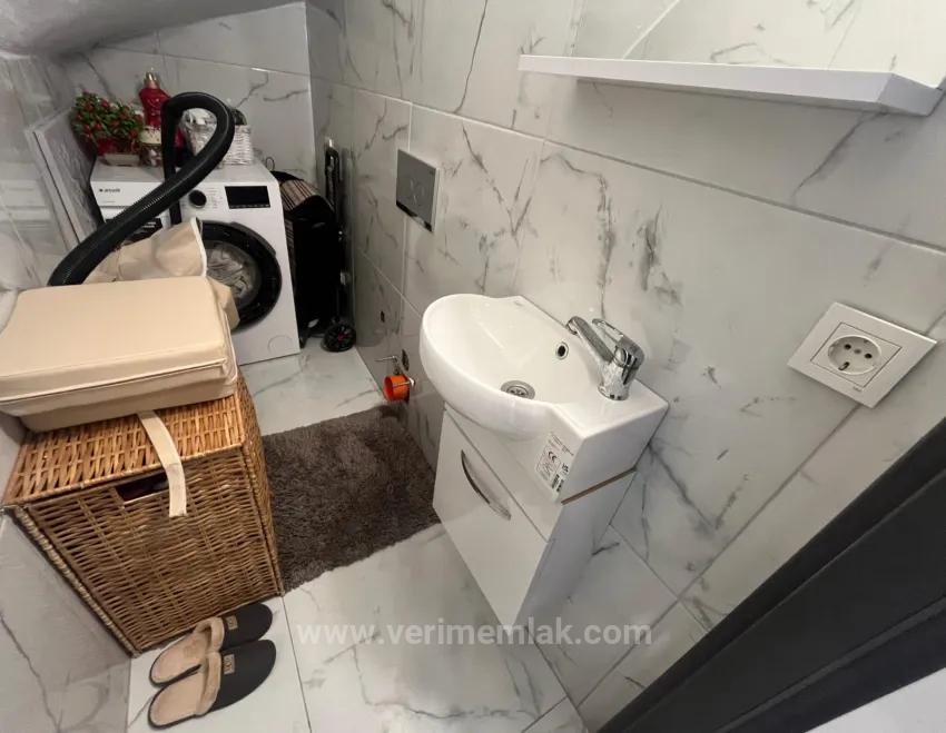 3+1 Villa Mit Großem Garten, 900 M Vom Meer Entfernt, In Özdere Çukuraltı!