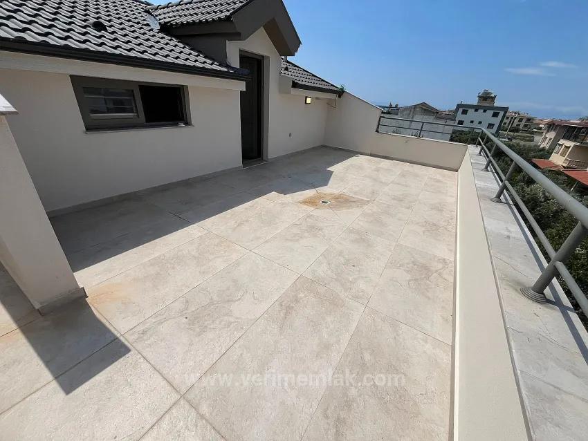 In İzmir/Menderes/Gümüldür Dem Meer 300M Entfernt, Breite Gartenbesitzende 4+1 Luxus-Villa