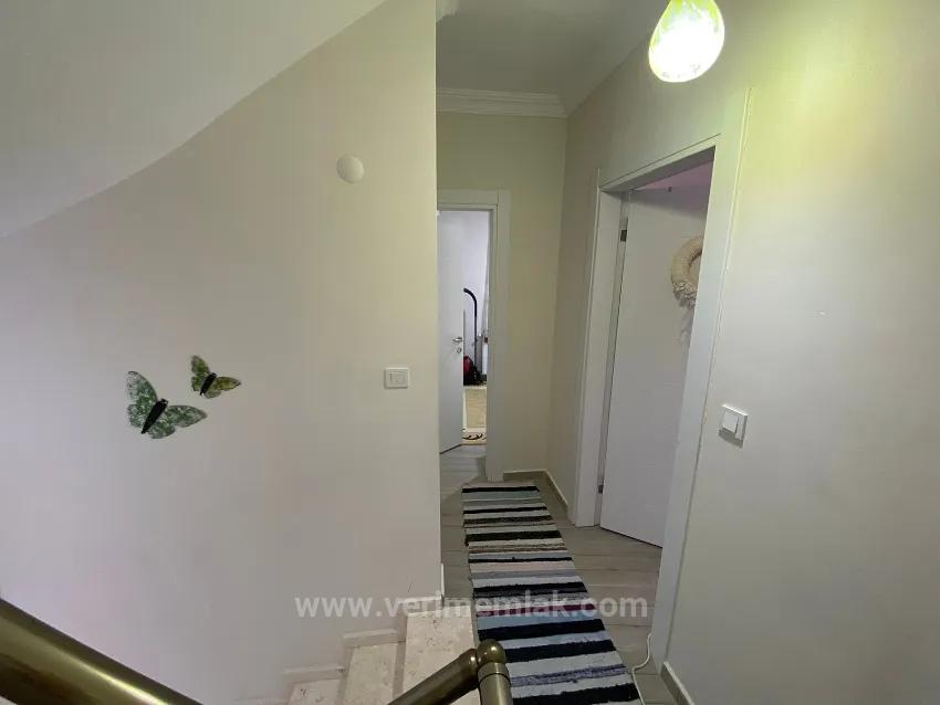 In Seferihisar Payamlı, Wärmepumpenbetriebene, Kostengünstige Freistehende Eck- 3+1 Villa Zum Verkauf