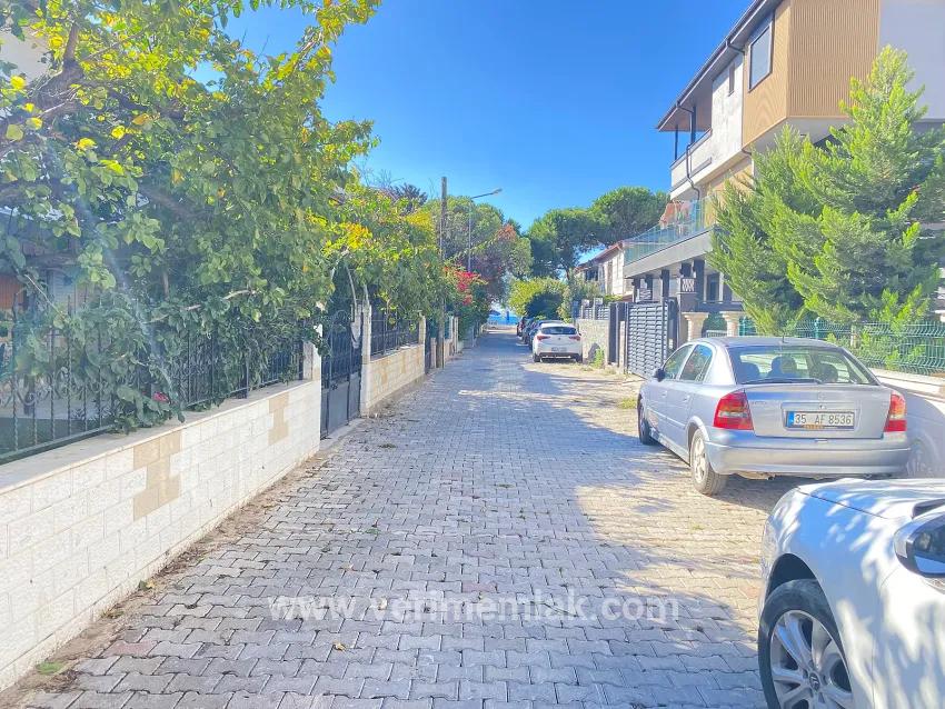 Seferihisar Mersin Bereich In 50m Entfernung zum Meer! Sıfır renoviert, einzigartige verkaufliche 3+1 Villa
