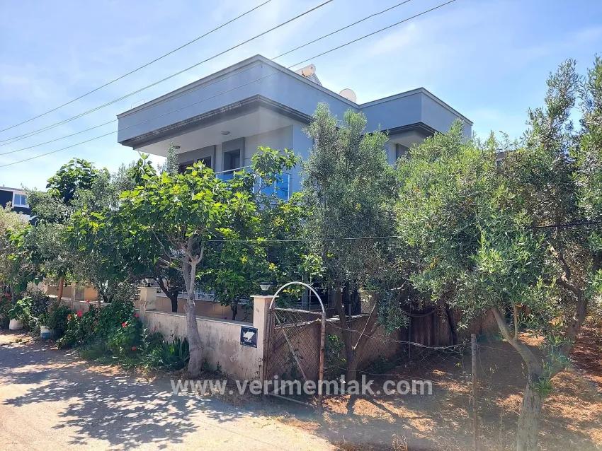 İzmir Seferihisar Doğanbey Meeresblick satılık 3+1 Sommerhaus Villa –