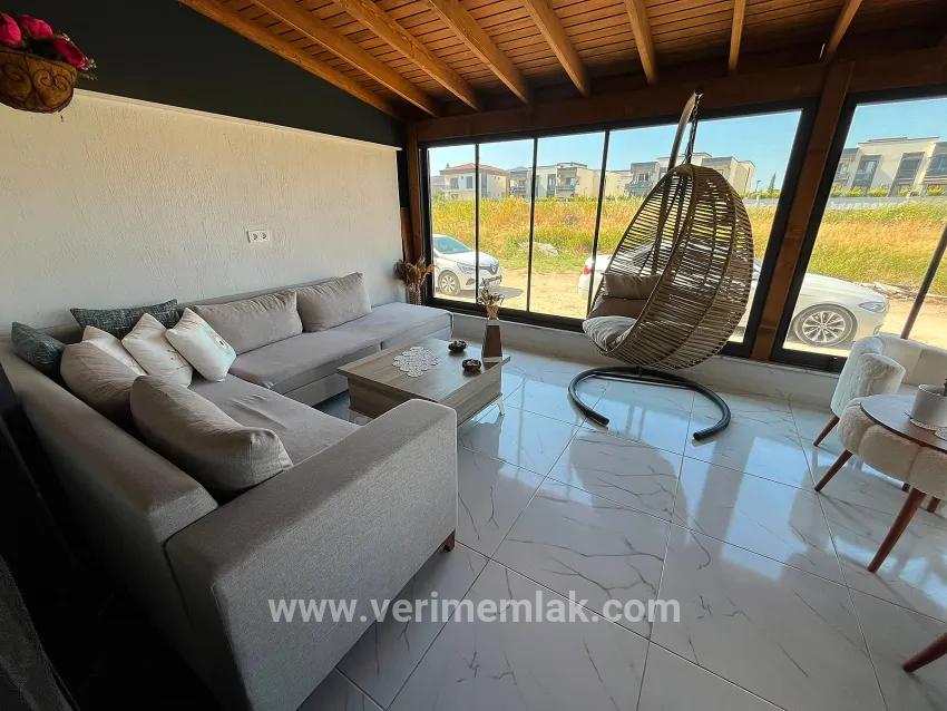 Seferihisar Perle, In Doğanbey mit Pool Ultra Luxus 3+1 Villa zum Verkauf