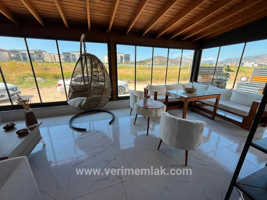 Seferihisar Perle, In Doğanbey mit Pool Ultra Luxus 3+1 Villa zum Verkauf