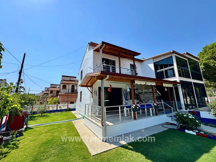 3+1-Zimmer Villa Zu verkaufen in Cumhuriyet Bz. Seferihisar Doğanbey - 220 m²