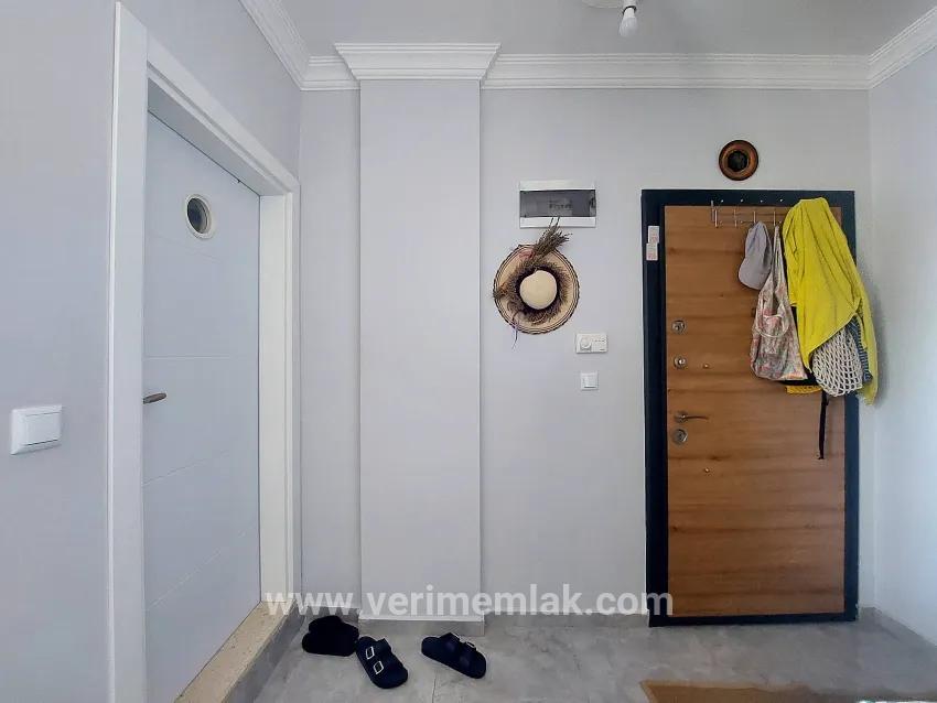 İzmir Seferihisar Ürkmez In der Nähe des Zentrums satılık 1+1 Wohnung