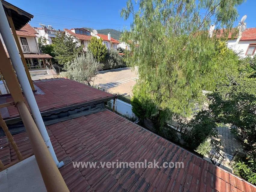 In Özderede, 2 Minuten von der See entfernt, geräumige Villa mit großem Garten, 3+1 Zimmer, zum Verkauf