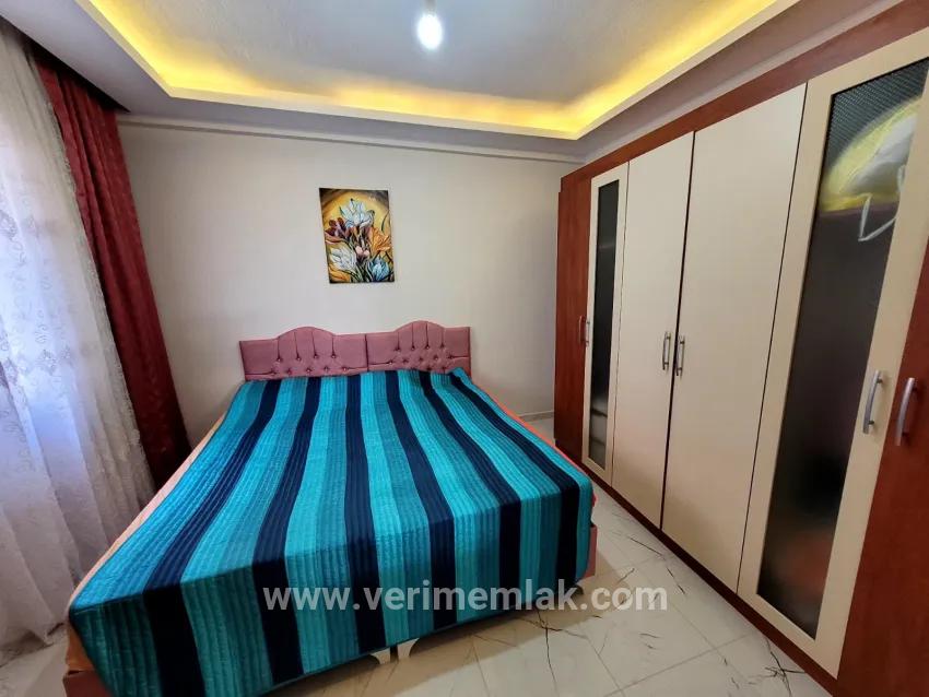 Menderes Çukuraltı Mah. Özdere'de Satılık 2+1 Gartenwohnung dazu korrigiert: menderes Çukuraltı Mah. Özdere'de 2+1 Gartenwohnung zum Verkauf