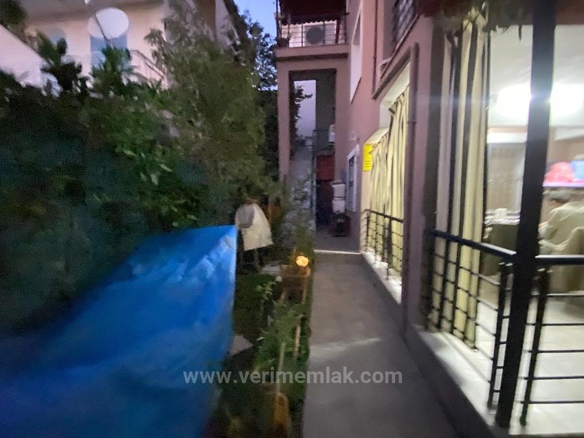 Möblierte 2+1-Zimmer-Wohnung Im Mittleren Stockwerk Von Ürkmez Seaside Zur Jahresmiete