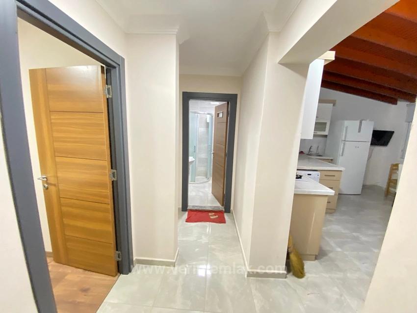 Möblierte 2+1-Zimmer-Wohnung Im Mittleren Stockwerk Von Ürkmez Seaside Zur Jahresmiete