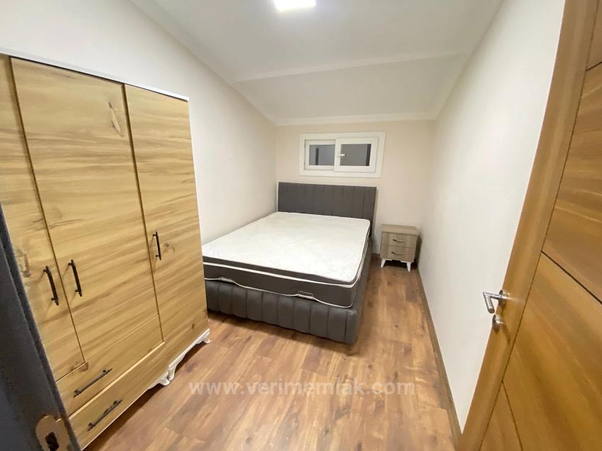 Möblierte 2+1-Zimmer-Wohnung Im Mittleren Stockwerk Von Ürkmez Seaside Zur Jahresmiete