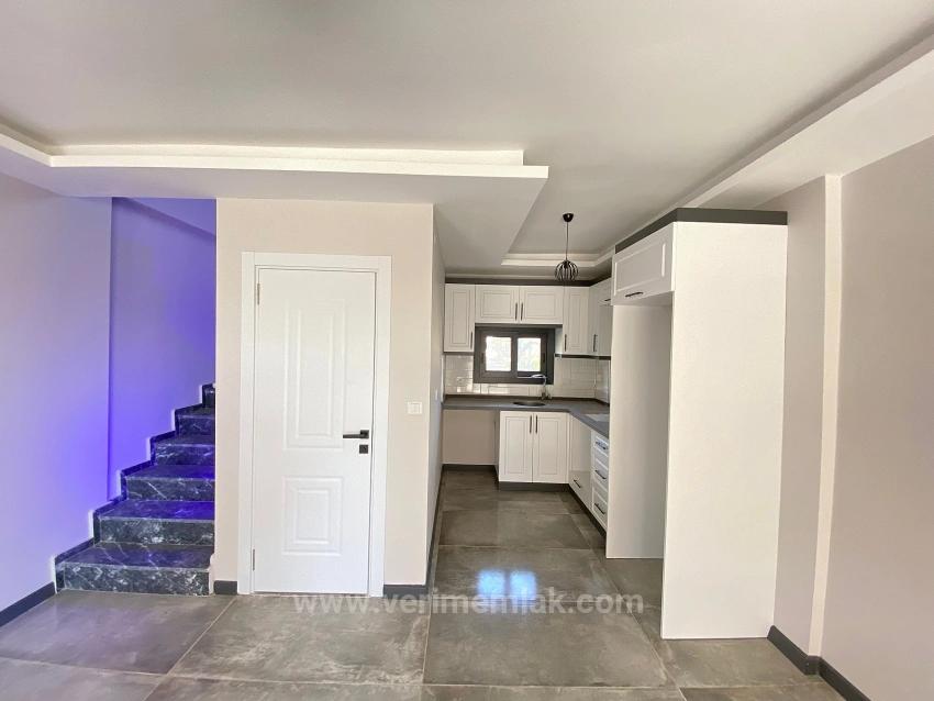 2+1 Villa Zum Verkauf In Der Beliebten Gegend Von Doğanbey, In Meeresnähe