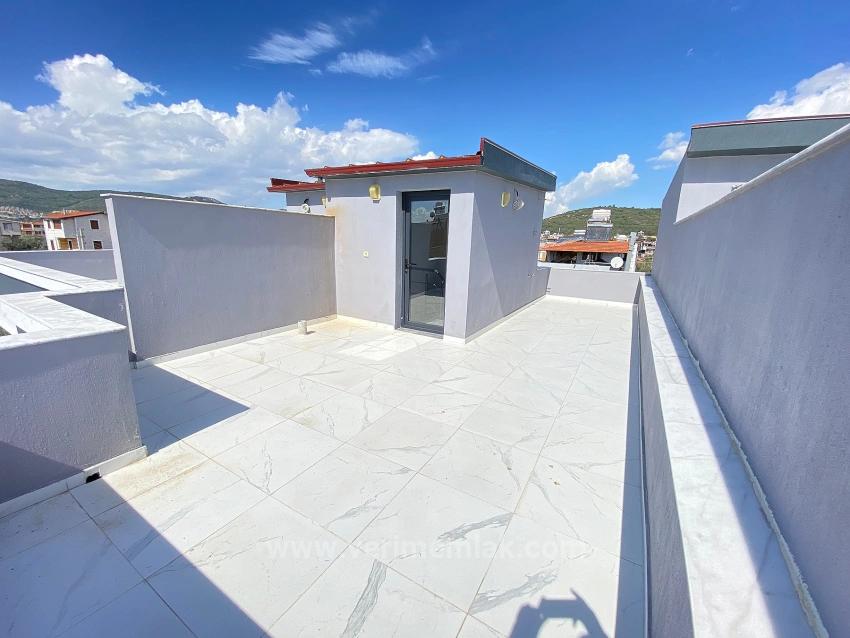 2+1 Villa Zum Verkauf In Der Beliebten Gegend Von Doğanbey, In Meeresnähe