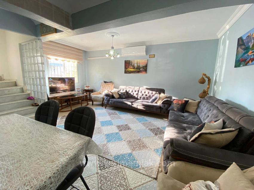 Freistehendes Doppelhaus Mit 3 Schlafzimmern Und 1 Bad In Ürkmez, Mersin, 200 M Vom Meer Entfernt