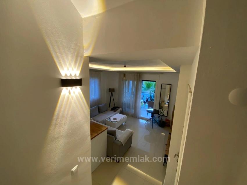 Preissenkung In Doğanbey, Freistehende Villa Mit Geschlossener Garage Zu Verkaufen