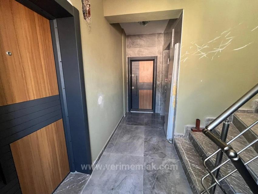 1+1 Wohnung Zum Verkauf In Özdere, 2. Stock, Offener Parkplatz, Aufzug, 200 M Zum Meer