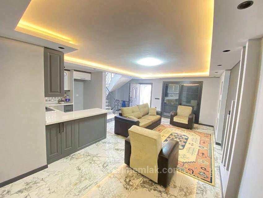 Freistehende Villa Mit 4 Schlafzimmern Und 2 Bädern In Doğanbey Mit Meerblick Auf Einem 280 M² Großen Grundstück!