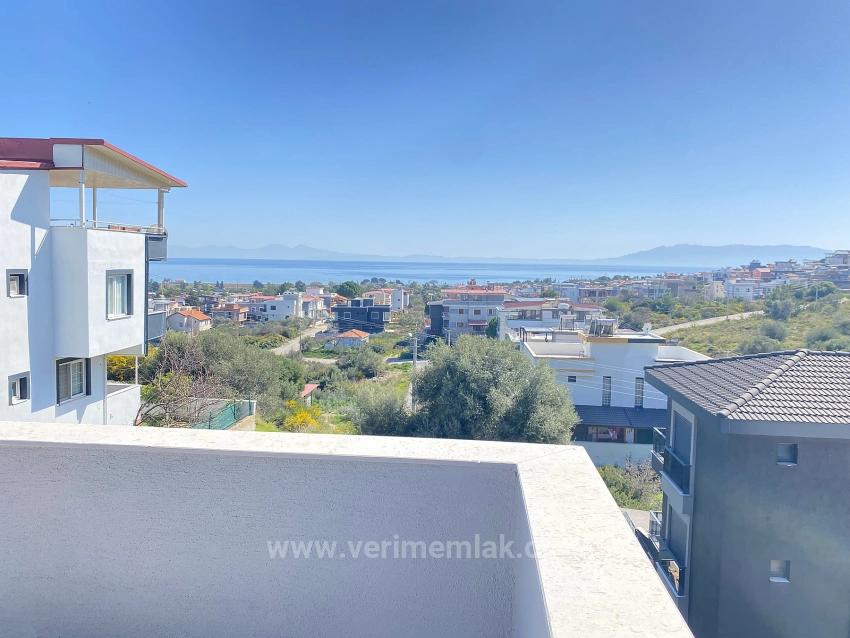 Freistehende Villa Mit 4 Schlafzimmern Und 2 Bädern In Doğanbey Mit Meerblick Auf Einem 280 M² Großen Grundstück!