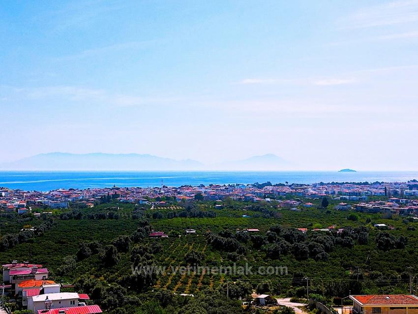 3+1 Freistehende Villa Mit Meerblick In Seferihisar Ürkmez