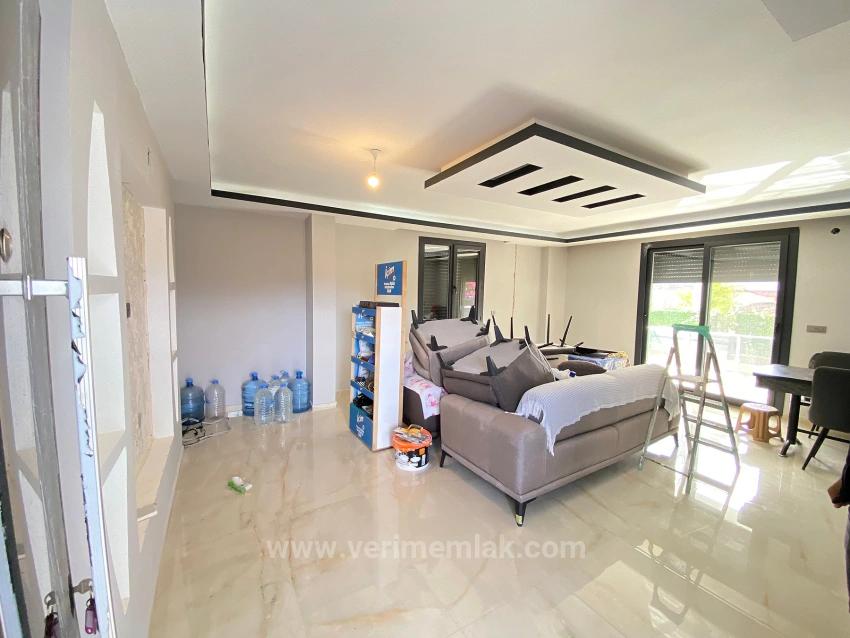 3+1 Freistehende Villa Mit Einzelpool Zum Verkauf In Doğanbey