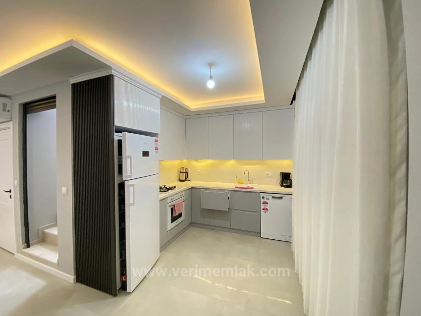 Freistehende Luxusvilla Mit Fußbodenheizung (3+1 Zimmer) In Doğanbey Zu Verkaufen