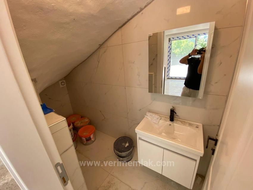 3+1 Villa Mit Großem Garten In Özdere, Nur Wenige Gehminuten Vom Meer Entfernt