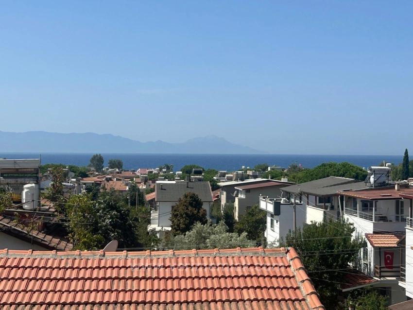 Preissenkung In Özdere!!! 3+1 Villa Zum Verkauf Mit Vollem Meerblick