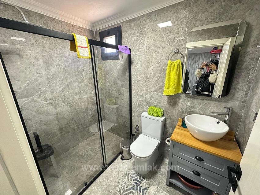 Moderne 4+1-Zimmer-Villa Mit Meerblick Im Viertel Atatürk In Seferihisar Zu Verkaufen.