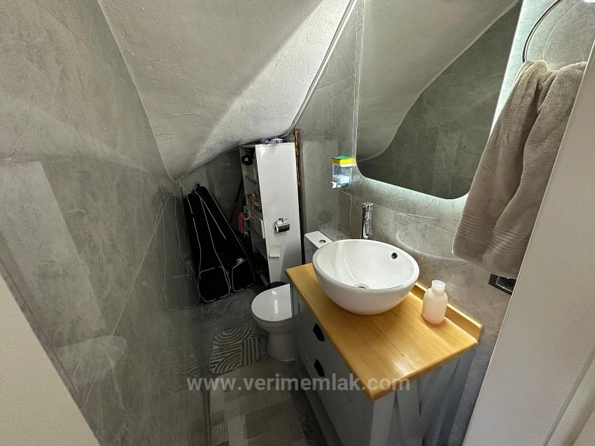 3+1 Villa Zum Verkauf In Doğanbey, Seferihisar, İzmir, Mit Vollem Meerblick