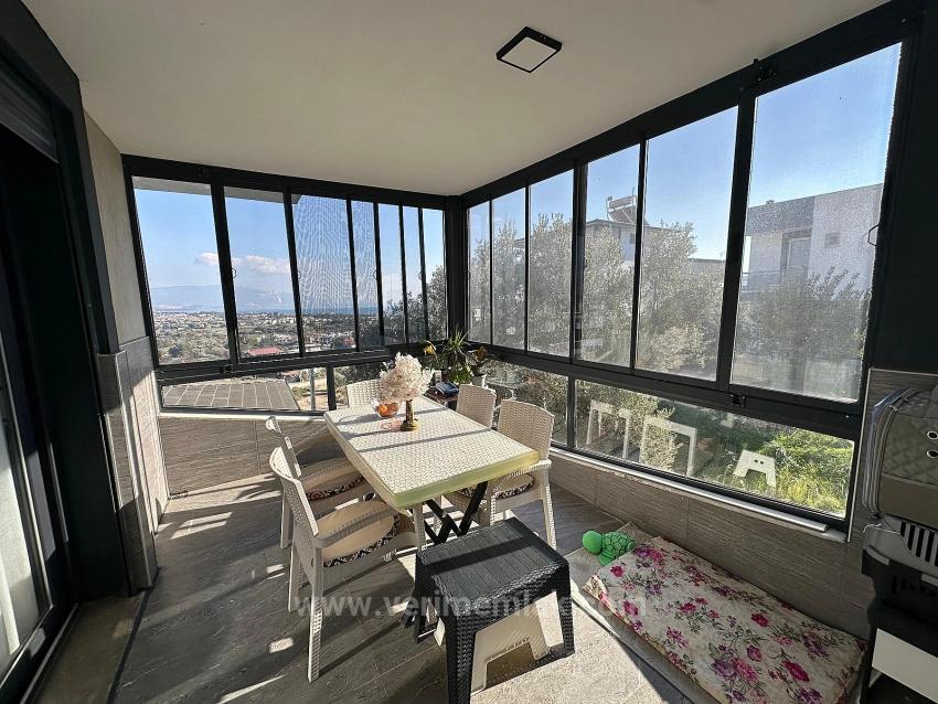 3+1 Villa Zum Verkauf In Doğanbey, Seferihisar, İzmir, Mit Vollem Meerblick