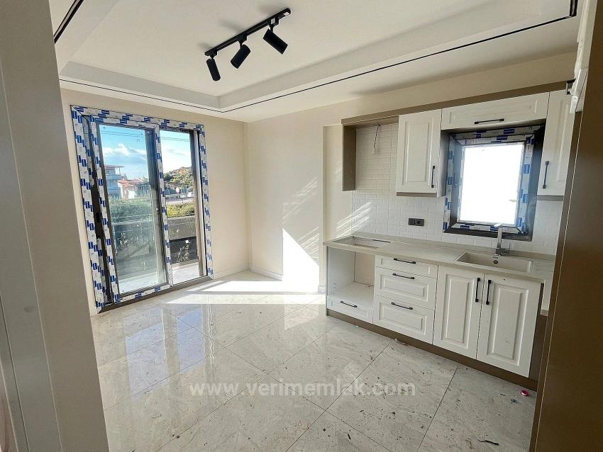 1+1-Apartment Mit Aufzug, 400 Meter Vom Meer Entfernt In Gümüldür