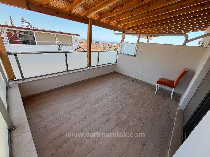 4+1 Villa Zum Verkauf In Özdere, 400 M Vom Meer Entfernt, Mit Geschlossener Küche