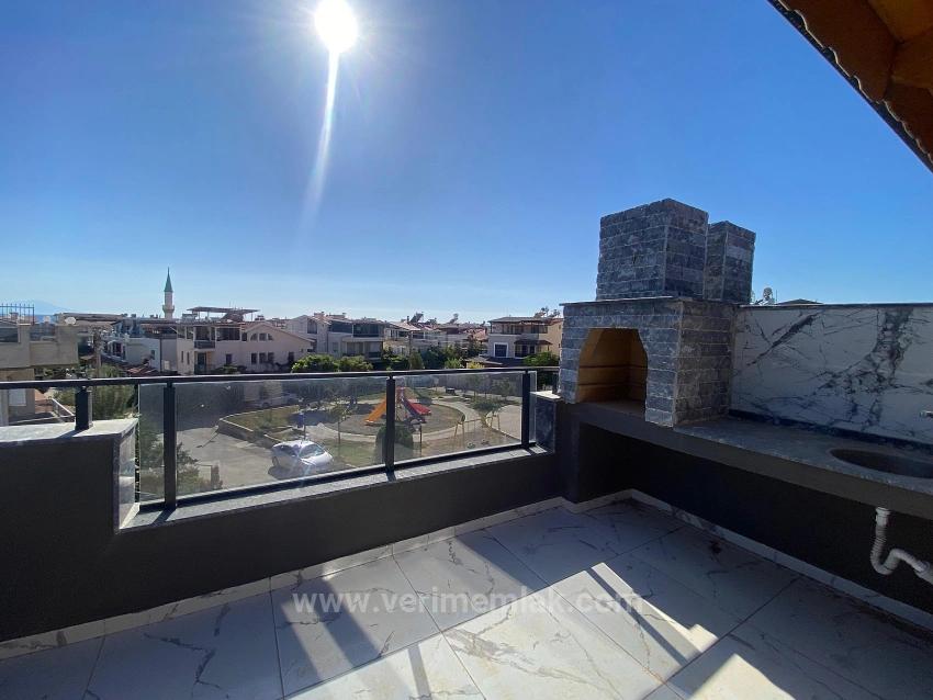 3+1 Villa Mit Garten In Özdere Zu Verkaufen, Nur Wenige Gehminuten Vom Meer Entfernt