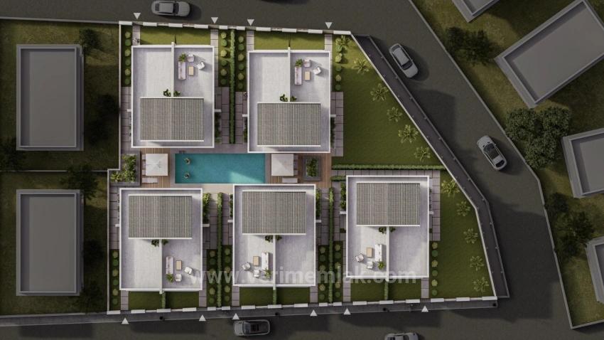 Erleben Sie Die Einzigartige Ruhe Von Ürkmez, Seferihisar, İzmir. 3+1 Villa In Diesem Projekt Zu Verkaufen.