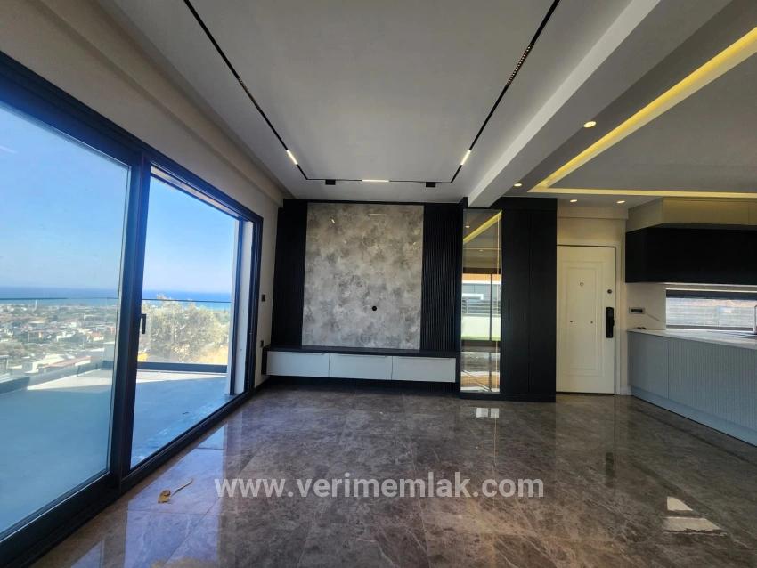 3+1-Zimmer Villa Zu verkaufen in Atatürk Bz. Seferihisar Doğanbey - 300 m²