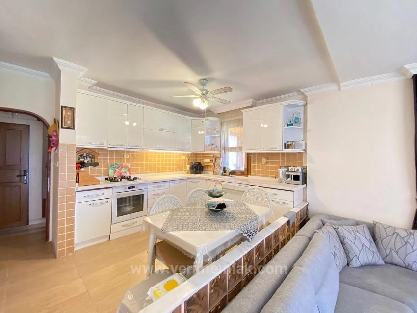 Freistehende, Komfortable 3+1-Zimmer-Villa Mit Pool Und Sicherheitssystem In Seferihisar Erdem Tur Site Zu Verkaufen.