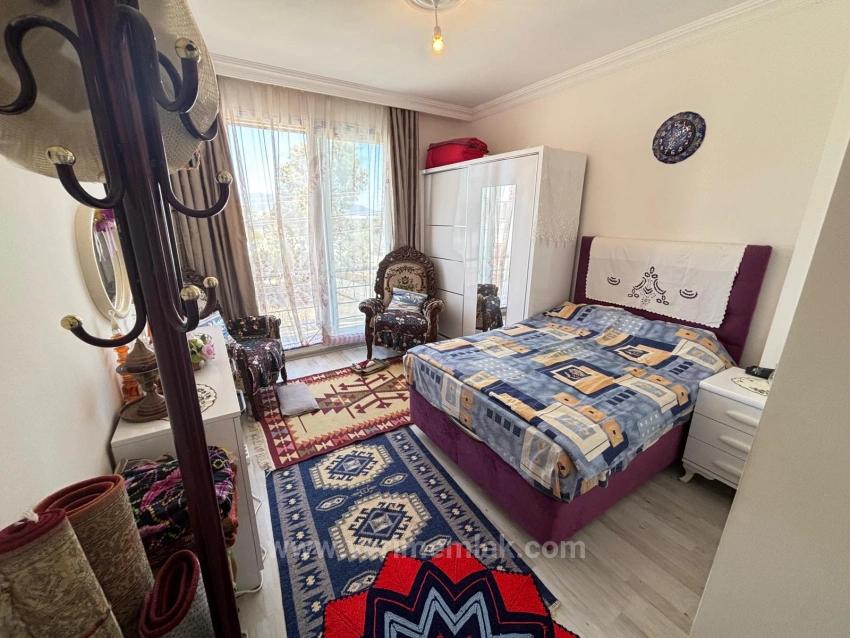 1+1-Apartment Zum Verkauf In Seferihisar Payamlı, 300 M Vom Meer Entfernt, Mit Aufzug