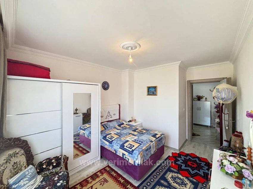 1+1-Apartment Zum Verkauf In Seferihisar Payamlı, 300 M Vom Meer Entfernt, Mit Aufzug