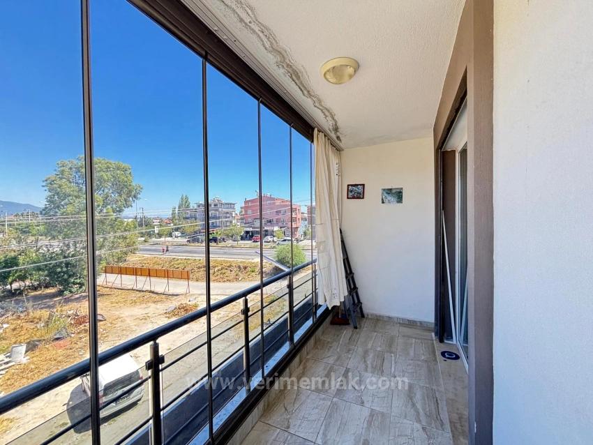 1+1-Apartment Zum Verkauf In Seferihisar Payamlı, 300 M Vom Meer Entfernt, Mit Aufzug