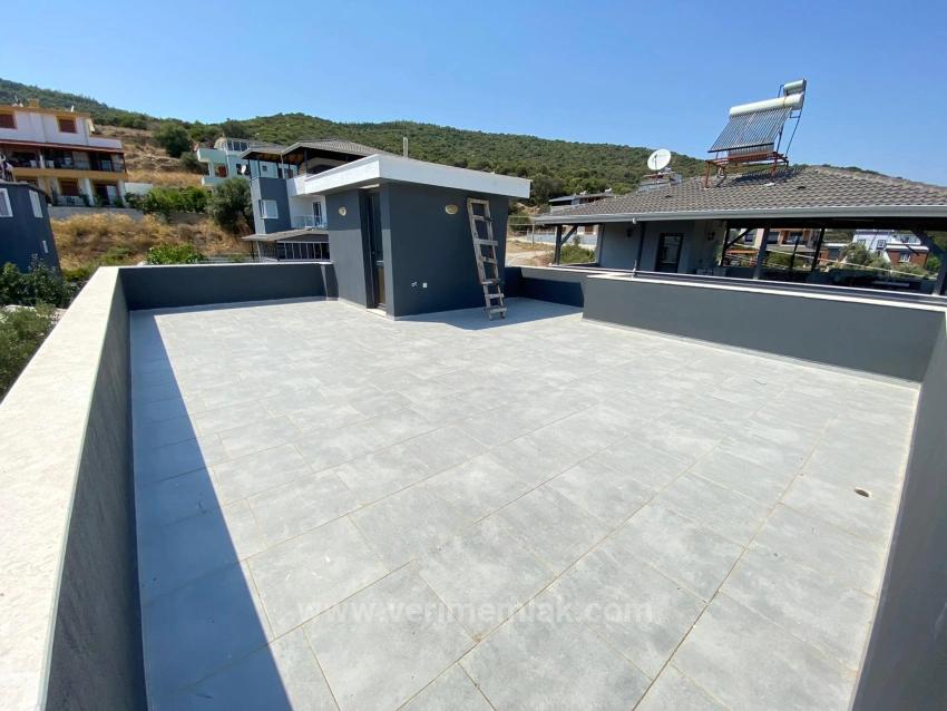 3+1 Villa Zum Verkauf In Doğanbey, Voller Meerblick