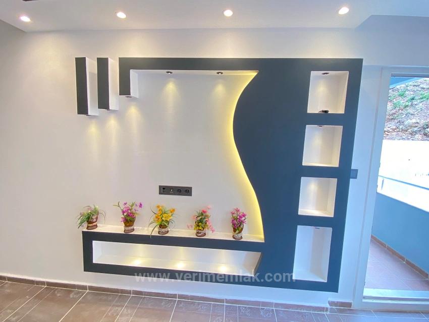 50 M Zum Meer Mit Aufzug In Der Gegend Von Seferihisar Mersin! 1+1 Wohnung Zum Verkauf Mit Moderner Architektur