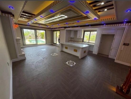 Ultra-luxus-villa (5+1) Mit Smart-home-technologie, Freistehend Und Mit Pool In Urla Kuşçular